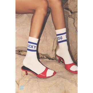 BY BAR lucky you socks kingsblue