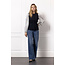 Studio Anneloes Yippa bonded gilet dark blue