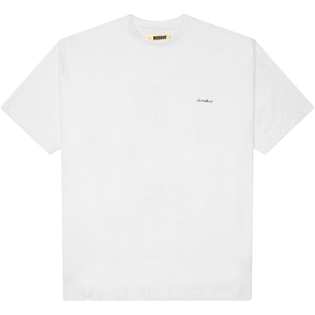 Woodbird WBBaine Pose Tee Off White