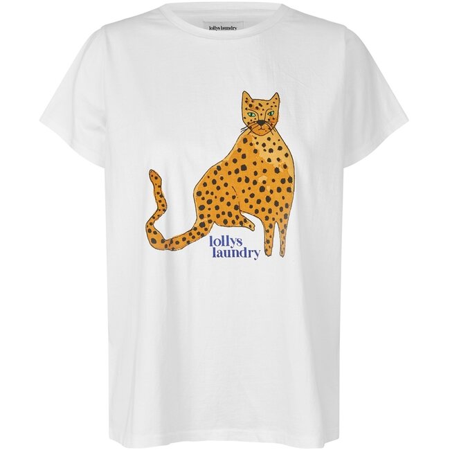 Lollys Laundry RomaLL Tee SS 01 White leo