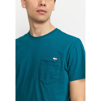 RVLT Application T-Shirt Petrol 1386 BRO