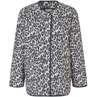 Lollys Laundry LilyLL Quilted Jacket LS 72 Leopard Print