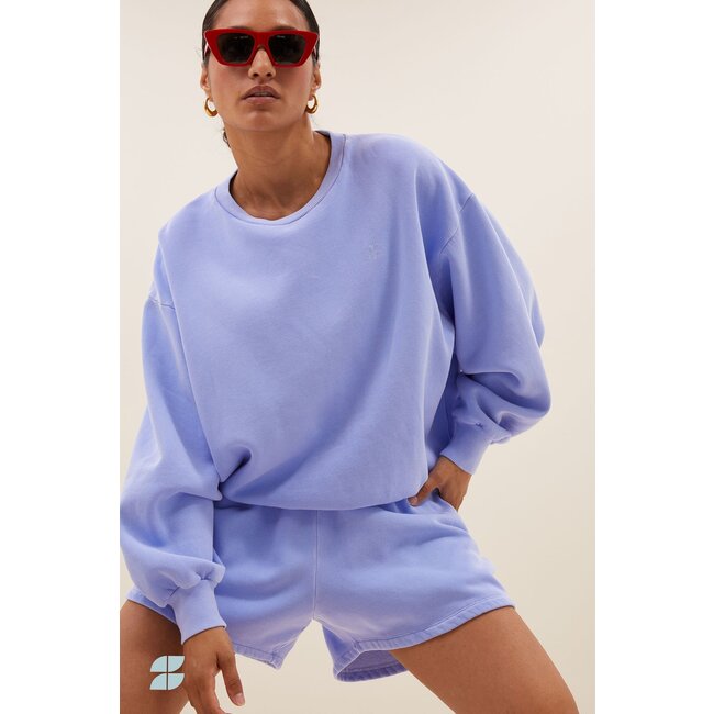 BY BAR bibi natural sweater violet blue