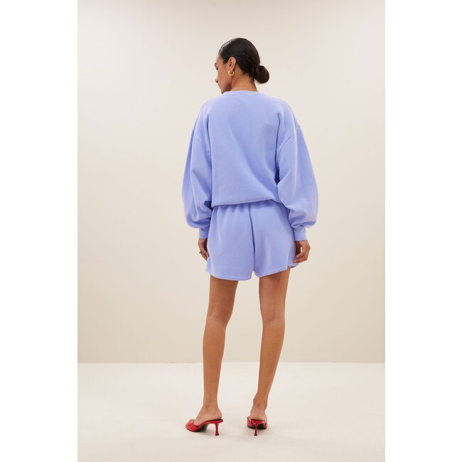 BY BAR bibi natural sweater violet blue