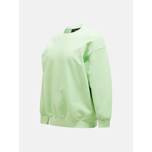 Peak Performance M Original Terry Crew-VIVID GREEN