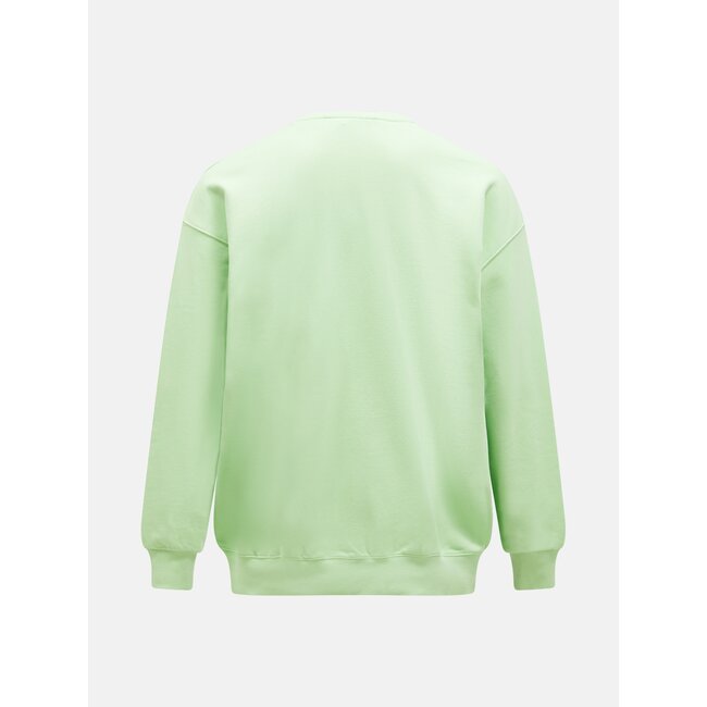 Peak Performance M Original Terry Crew-VIVID GREEN