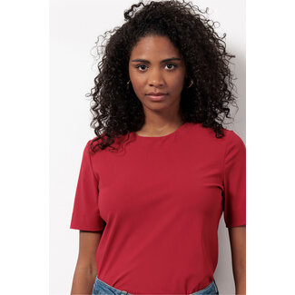 Studio Anneloes Travel tee deep red