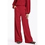 Studio Anneloes Lexie honecomb trousers deep red