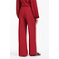 Studio Anneloes Lexie honecomb trousers deep red