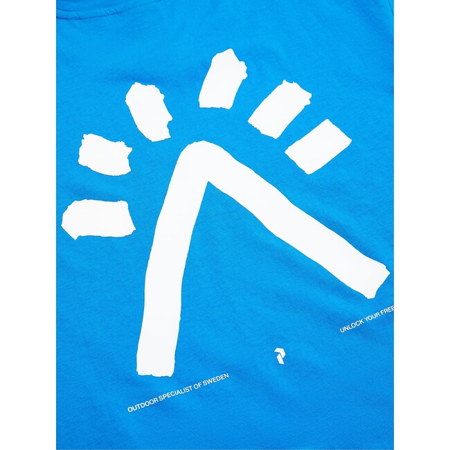 Peak Performance M Explore Graphic Tee-BRILLIANT BLUE