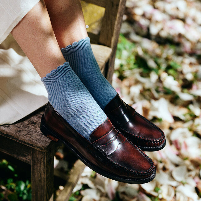 MP Denmark Vivian short socks Dusty Blue