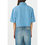 IVY Jeans IVY-Uta Oversized 2/4 Sleeve Shirt Wash Mid Blue 51 Denim Blue