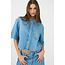 IVY Jeans IVY-Uta Oversized 2/4 Sleeve Shirt Wash Mid Blue 51 Denim Blue