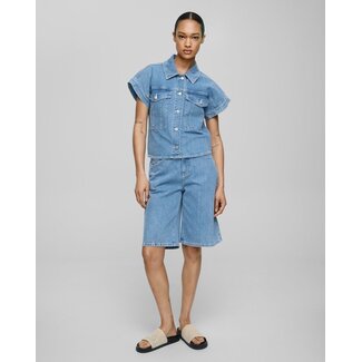 MSCH MSCHElida Ada Denim Shorts Light Blue Wash