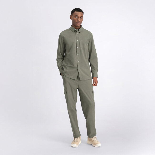 Law Of The Sea MERI MELANGE CARGO PANT Vetiver