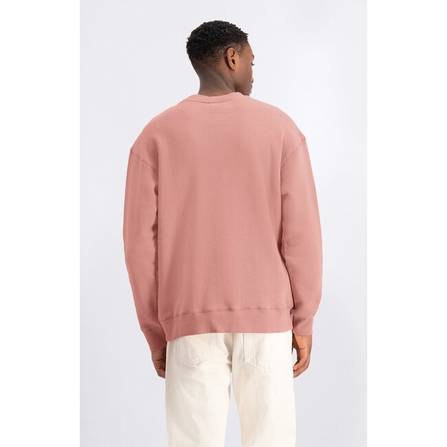Law Of The Sea THEMIS CREWNECK SWEATER WITH EMBROIDERY Desert Sand