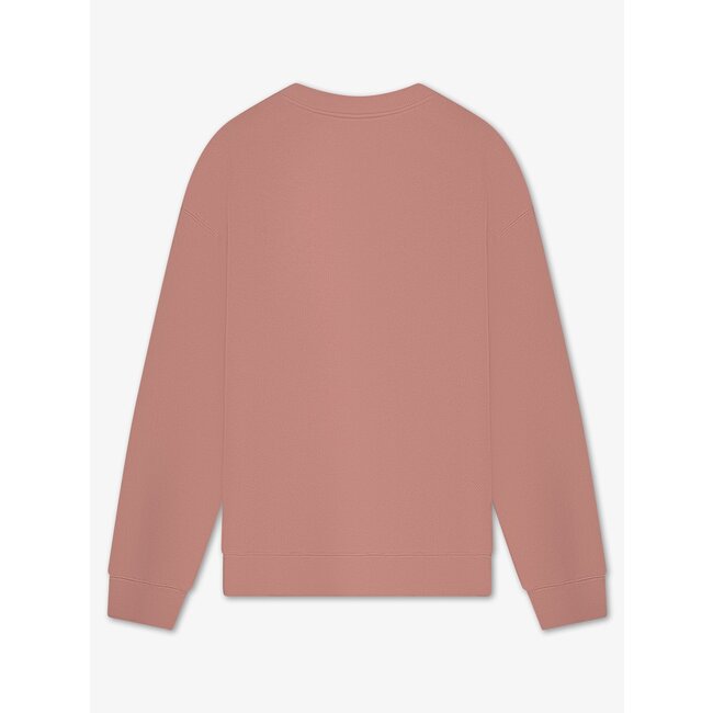 Law Of The Sea THEMIS CREWNECK SWEATER WITH EMBROIDERY Desert Sand