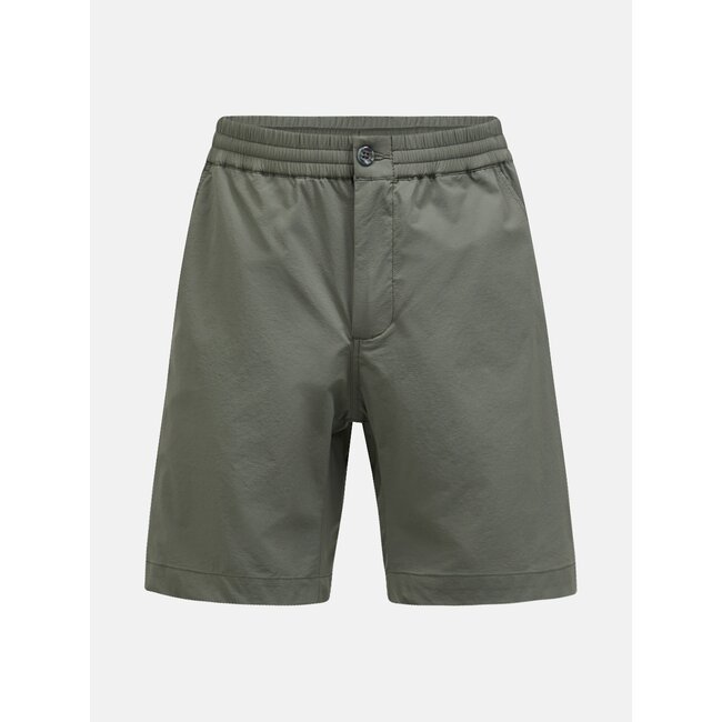 Peak Performance M Stretch Drawstring Shor-PINE NEEDLE