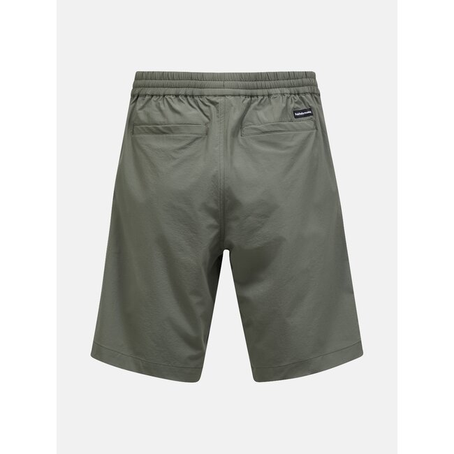 Peak Performance M Stretch Drawstring Shor-PINE NEEDLE