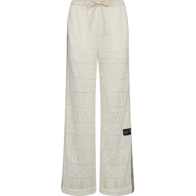 HAUTE L'AMITIÉ Utopia Lace Tie Tall Pant Off-White