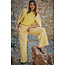 Studio Anneloes Ebony bonded top golden yellow