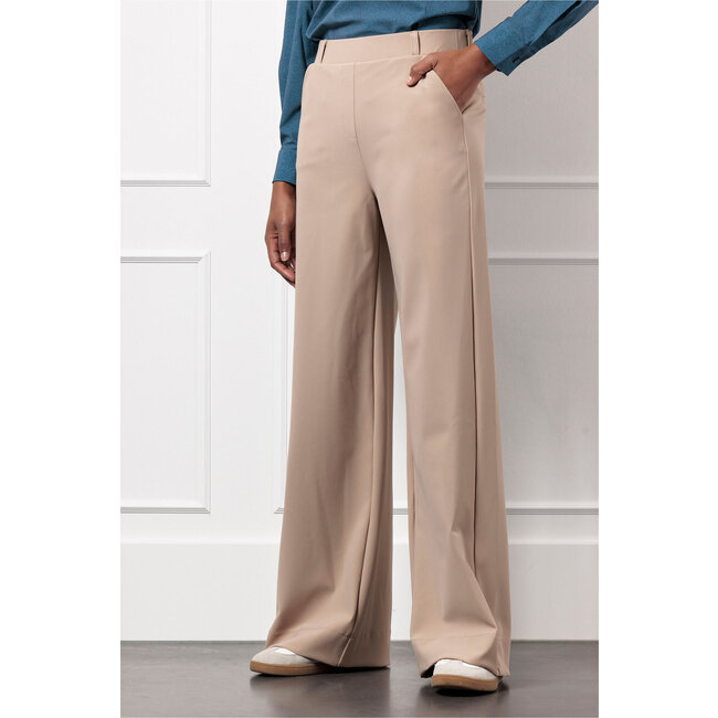 Studio Anneloes LEXIE BONDED TROUSERS- LATTE