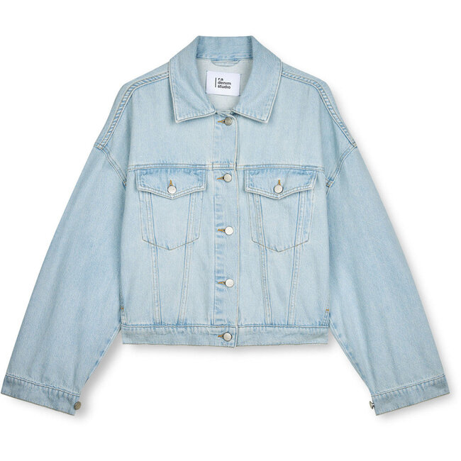 R.A Denim Studio D15 Oversize Jacket Light Blue