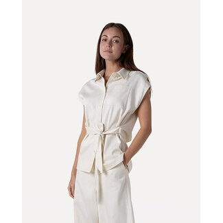 Another Label Liliam shirt s/l Parchment