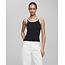 MSCH MSCHGubbe Rasmia U SL Top Black B White