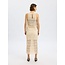 Selected Femme SLFALIMA HW MIDI CROCHET SKIRT B Sandshell