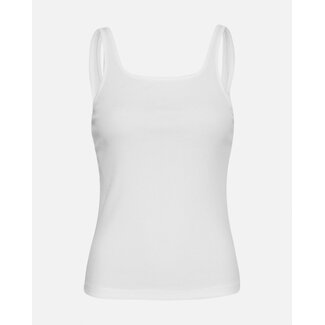 MSCH MSCHBetrina Rib SL Top Bright White