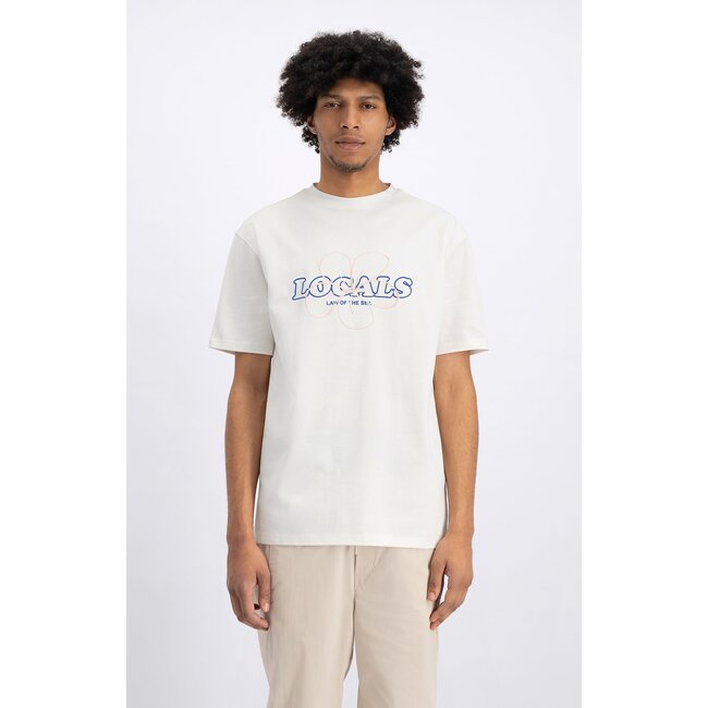 Law Of The Sea LOCAL ARTWORK TEE Coconut Milk