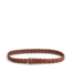 Markberg Harlyn MBG Braided Belt Cognac w/br. Gold