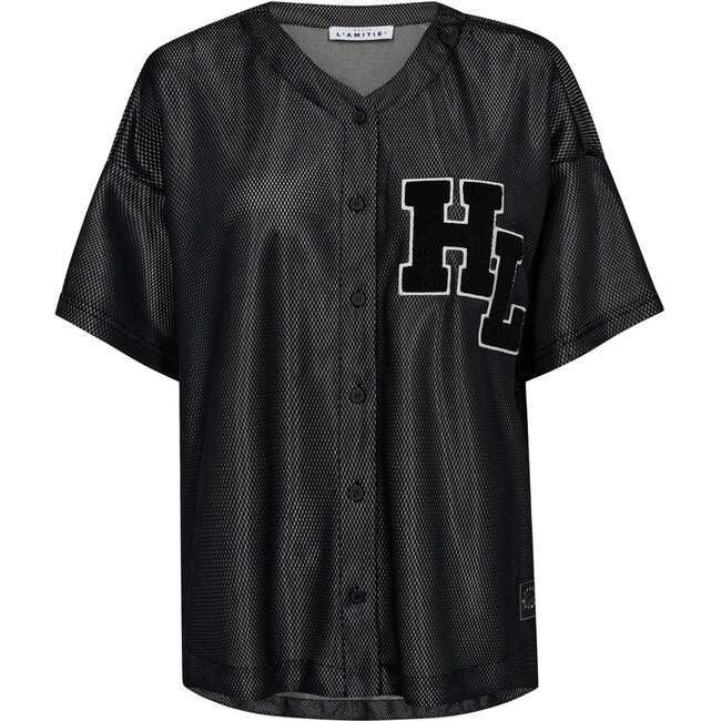 HAUTE L'AMITIÉ Court Tee Black