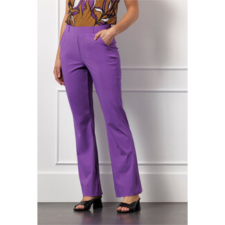Studio Anneloes Flair trousers Purple