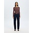 Selected Femme SLFANNA LS CREW NECK TEE STR NOOS Fig