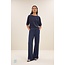 BY BAR neva slub top evening blue