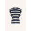 BY BAR mason stripe top grain navy stripe