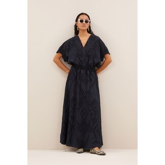 BY BAR mabel mist blouse midnight