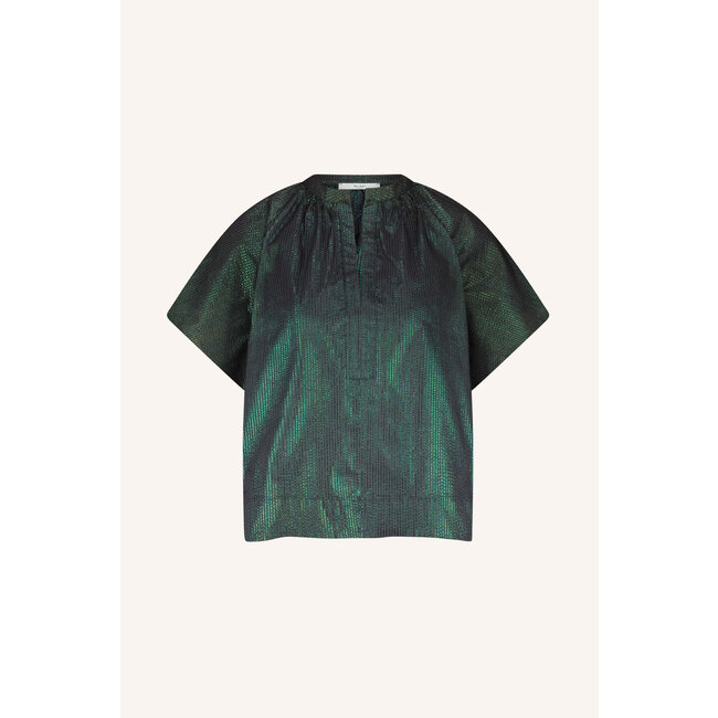 BY-BAR vina electric blouse electric green