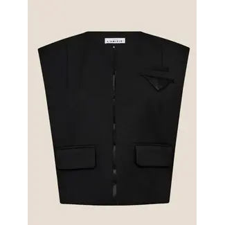 HAUTE L'AMITIÉ Premiere Box Waistcoat Black