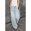 HAUTE L'AMITIÉ Bleach Distressed Patch Tall Jeans Bleached Denim