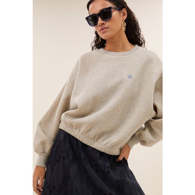 BY BAR bodil sparkle sweater gold