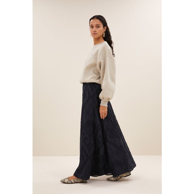 BY BAR bodil sparkle sweater gold