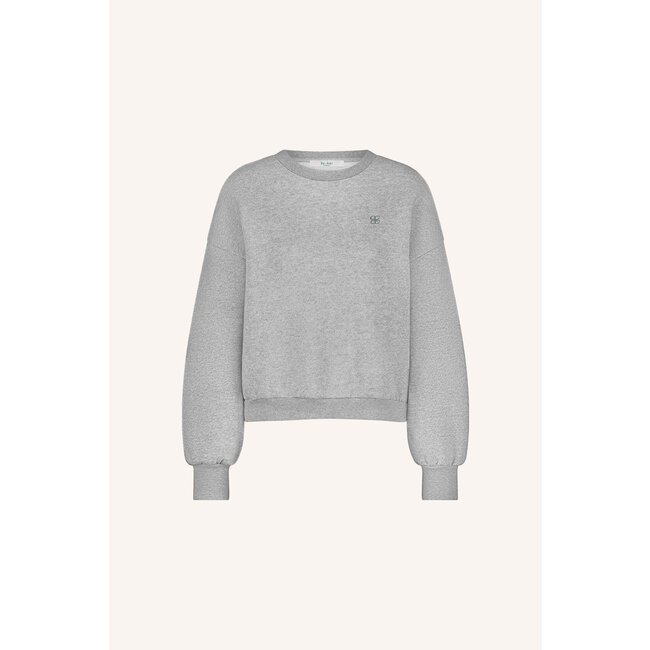 BY BAR bibi lucky curve sweater grey melee