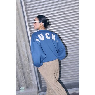 BY BAR bibi lucky curve sweater winter blue