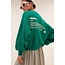 BY BAR bibi dictionary big sweater peacock green