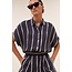 BY BAR benji tie dye stripe pants blue tie dye stripe