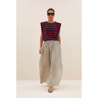 BY BAR Diede heavy flames stripes top french strip