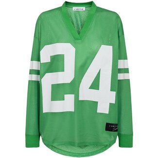 HAUTE L'AMITIÉ Drift Number LS Tee Green